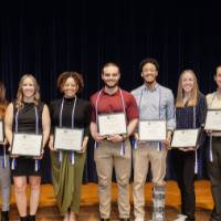 Doctor of Physical Therapy team at Citations Ceremony